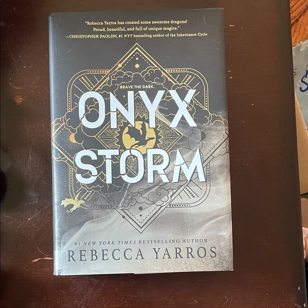 Onyx Storm by Rebecca Yarros - Hardcover Novel